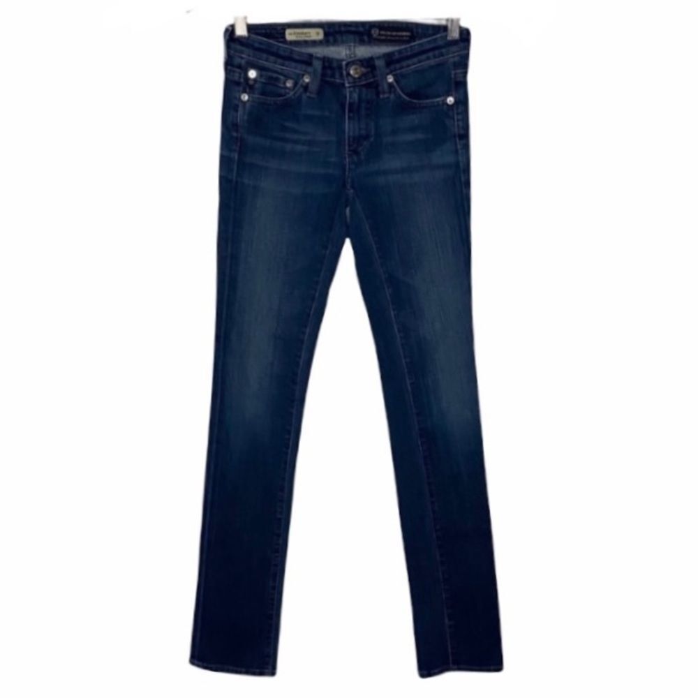 Adriano Goldschmied Premiere Skinny Straight Leg Dark Wash Size 24